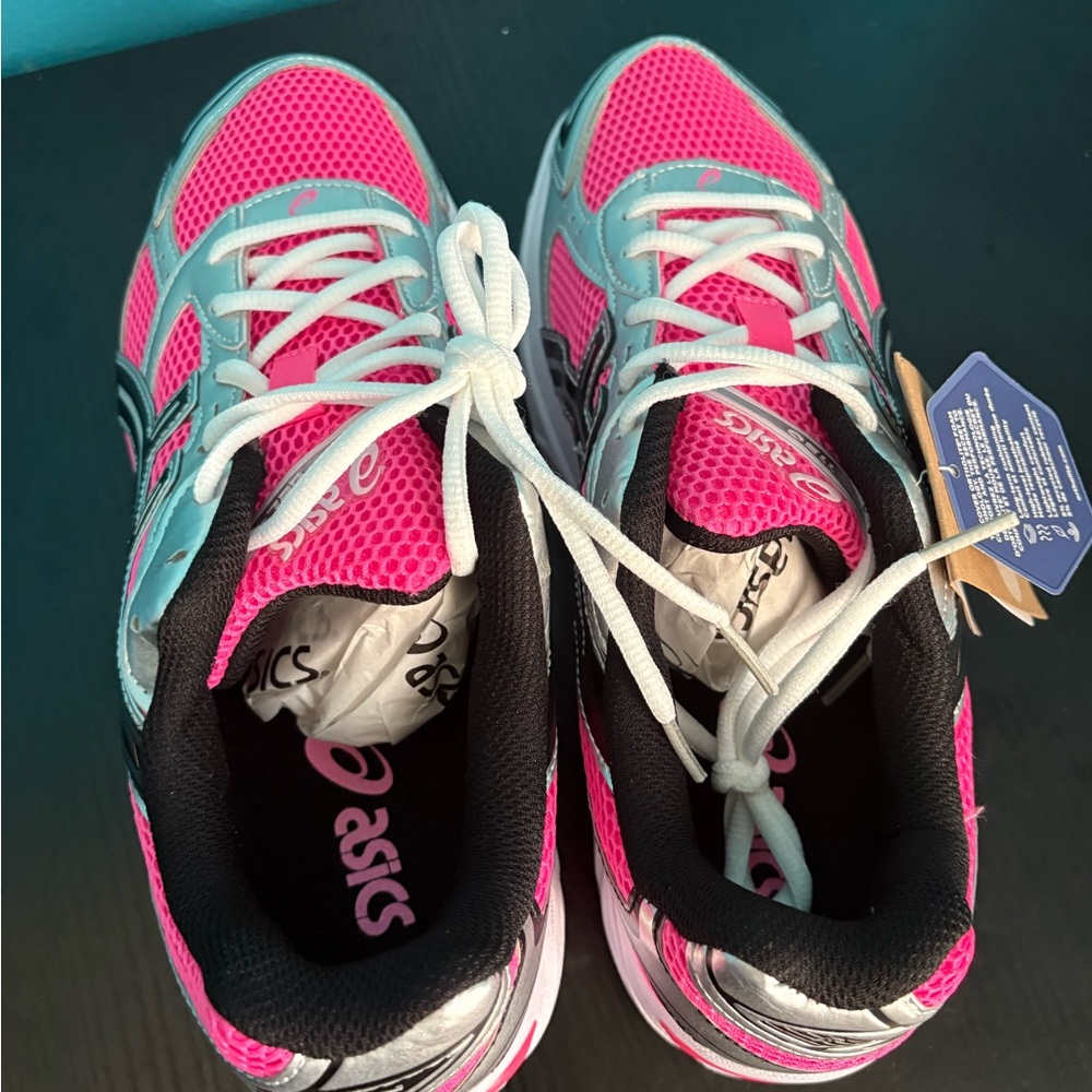 Asics Dynamic Pink and Gray Sneakers